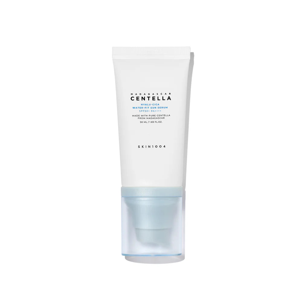 SKIN1004 Madagascar Centella Hyalu-Cica Silky Fit Sun Sérum Solaire SPF50 + Pack de 2 + PA++++