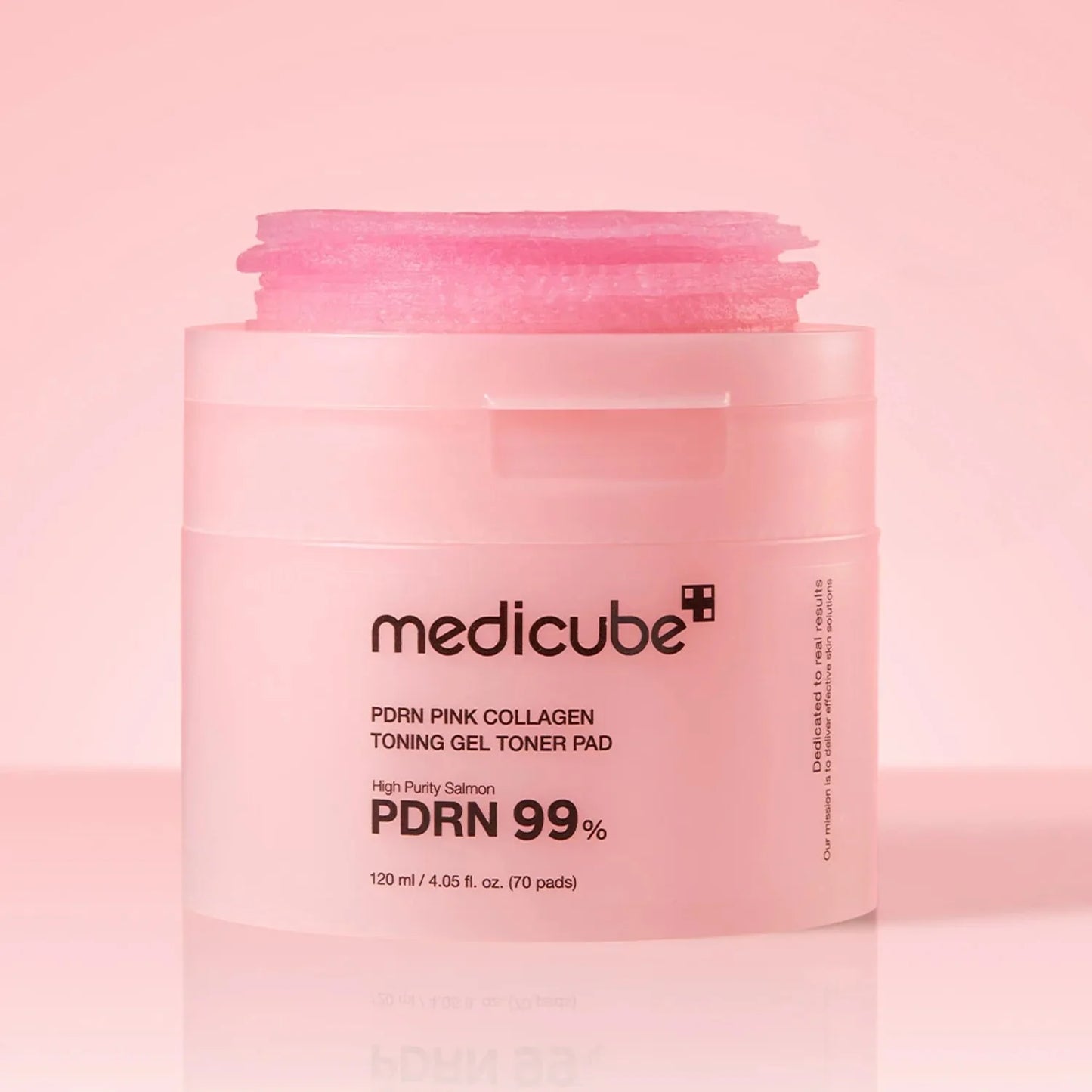 Pads Tonifiants au Collagène Rose et PDRN – Gel Toner