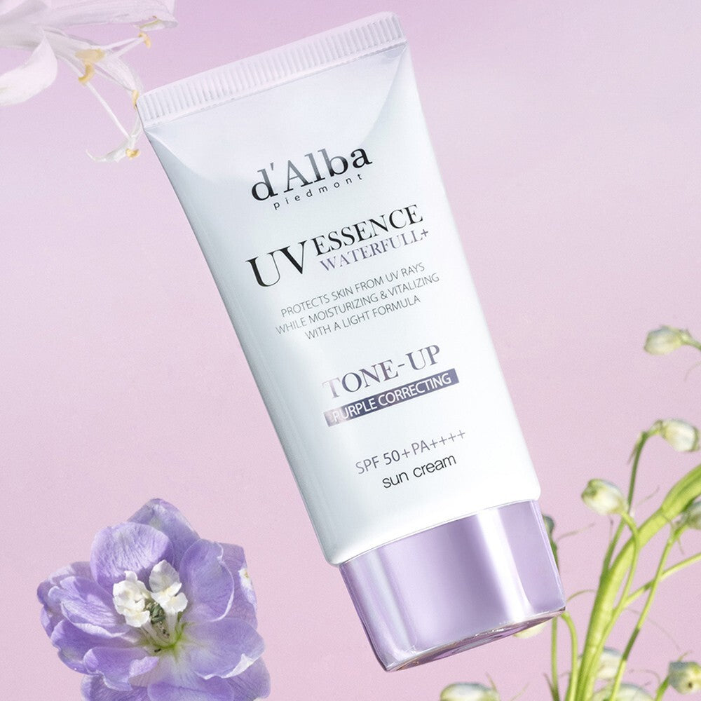 d'Alba (Pack de 2) Crème solaire violette UV essence UV 50+/PA++++ 50 ml