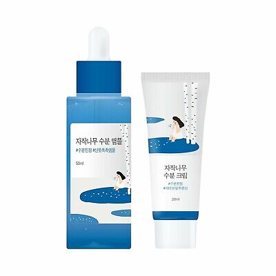 ROUND LAB - Birch Juice Ampoule - Sérum concentré à la sève de bouleau + 20ml juice moisturizer cream 20ml