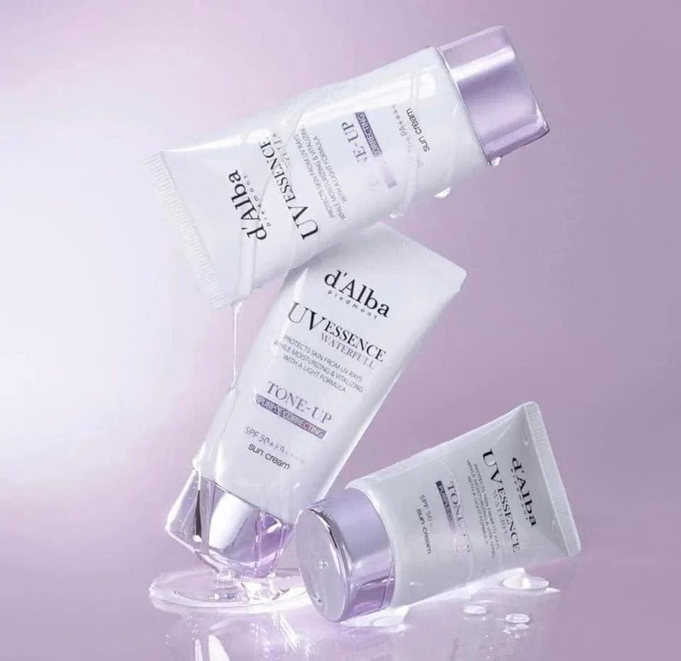 d'Alba (Pack de 2) Crème solaire violette UV essence UV 50+/PA++++ 50 ml
