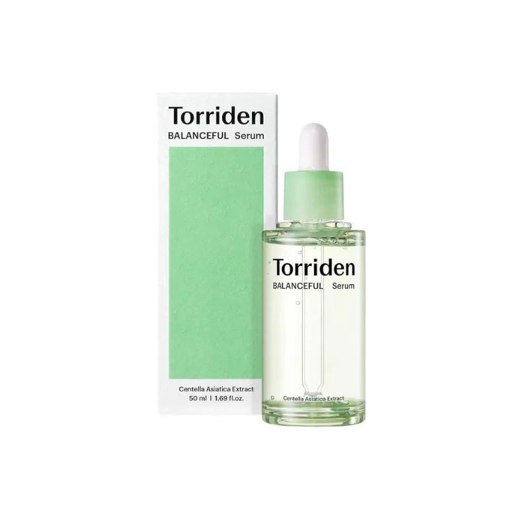 TORRIDEN Sérum équilibrant à l'extrait de centella asiatica 50ML + crème équilibrante 20 ml