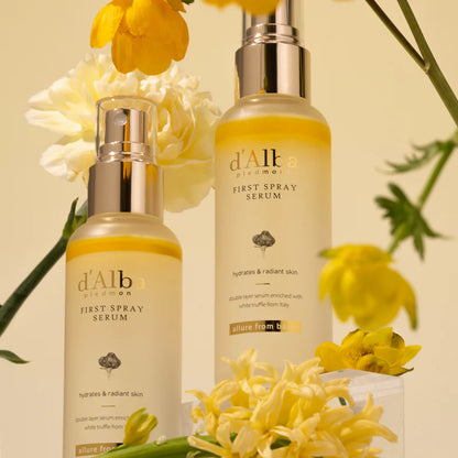 d'Alba Piedmont –  Pack de 2 x Sérum facial Truffe Blanche First Spray Serum 100 ml