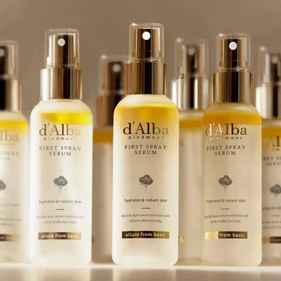 d'Alba Piedmont –  Pack de 2 x Sérum facial Truffe Blanche First Spray Serum 100 ml