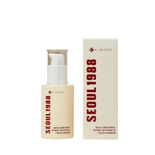 KSECRET - SEOUL 1988 Serum - Retinal Liposome 2% + Black Ginseng - Sérum anti-âge rétinol et ginseng