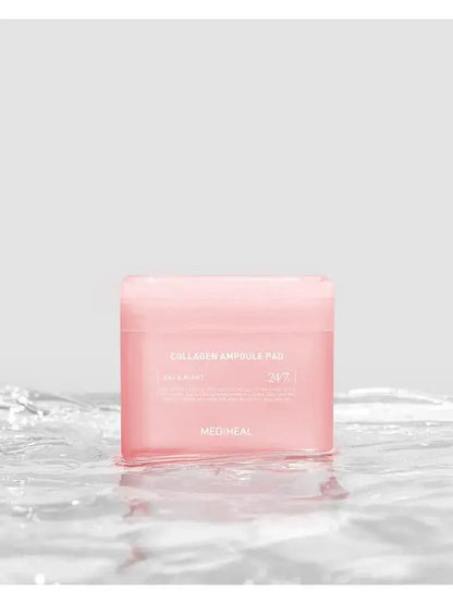 Mediheal - Collagen Ampoule Pad - 100 Disques nourrissants