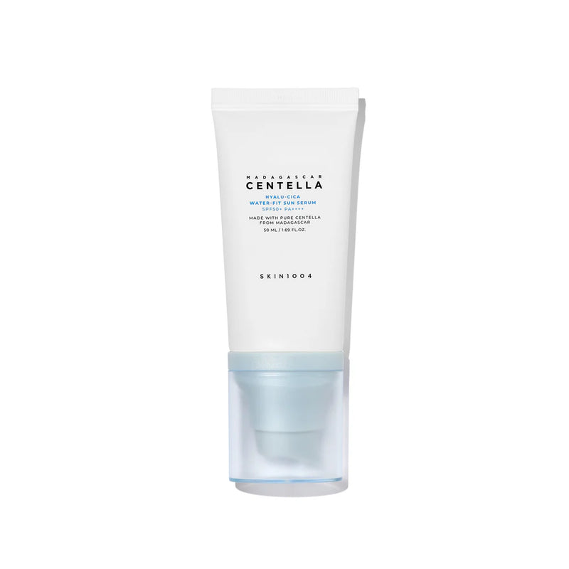 SKIN1004 Madagascar Centella Hyalu-Cica Silky Fit Sun Sérum Solaire SPF50 + Pack de 2 + PA++++