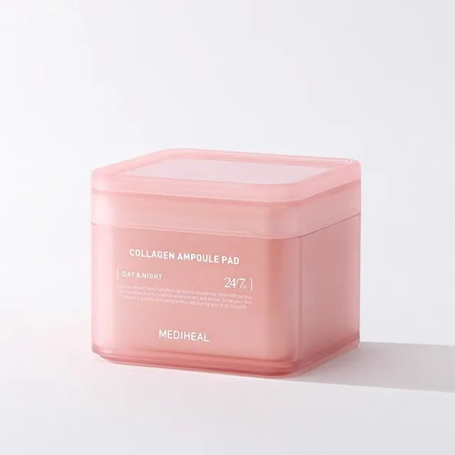 Mediheal - Collagen Ampoule Pad - 100 Disques nourrissants