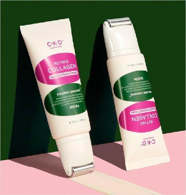 CKD - Crème pour le cou Guasha au collagène Retino - 50ml (Pack de 2)