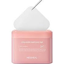 Mediheal - Collagen Ampoule Pad - 100 Disques nourrissants